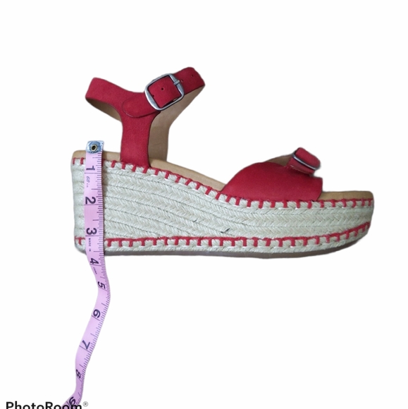 NWOT Lucky Naveah Iii Espadrille Wedge Sanda - Picture 9 of 10